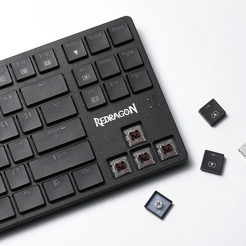 Redragon K539 Anubis 80% Wireless RGB Mechanical Keyboard Redragon K539 Anubis 80% Wireless RGB Mechanical Keyboard